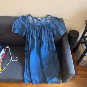 Jean vintage dress